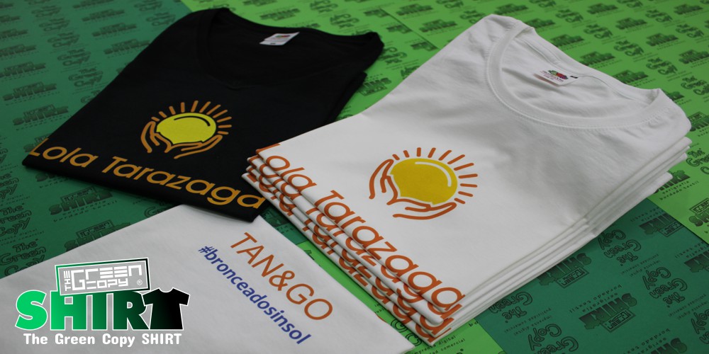 impresión de camisetas para centro estética lola tarazaga relax fitness gym belleza gimnasios serigrafía imprimir Villanueva de la Cañada MADRID