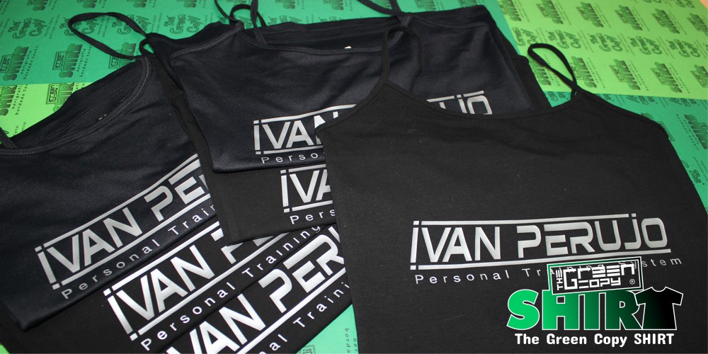 impresión de camisetas para gimnasio personal training relax fitness gym belleza gimnasios serigrafía imprimir Villanueva de la Cañada MADRID